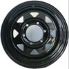 15x8 NEG 26 6X139.7 CSA BLACK STEEL WHEELS SUNRAISA
